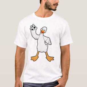 Camiseta Pato como jogador de handebol com Handball
