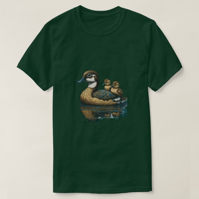 Camiseta Pato da Dinastia Mama (Frente do Design)
