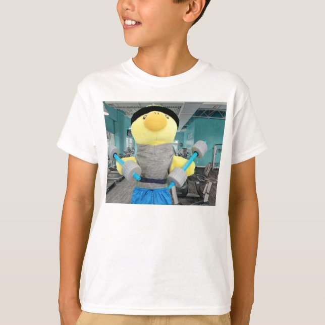 Camiseta Pato Danny na academia (Frente)