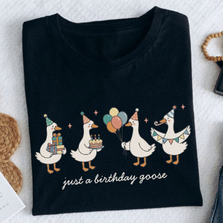 Camiseta Pato De Aniversário Personalizado Só Um Aniversári