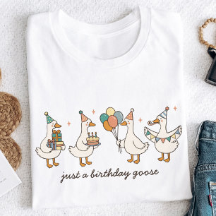 Camiseta Pato de Aniversário Personalizado Só Um Pato de An