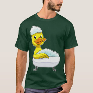 Camiseta Pato de banho com espuma de banheira
