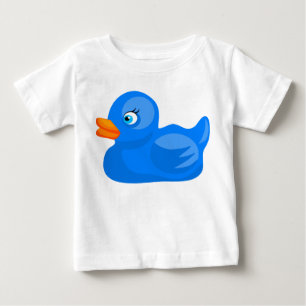 Camiseta Pato de borracha azul