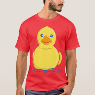Camiseta Pato de borracha Banho de brinquedo TShirt Ducky P