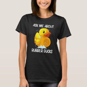 Camiseta Pato De Borracha Bonito Para Homens Miúdas Borrach