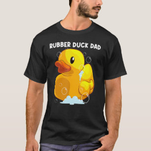 Camiseta Pato De Borracha Bonito Para Pai Pai Homens Pato D