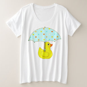 Camiseta Pato de Borracha Chá de fraldas a ser mamãe