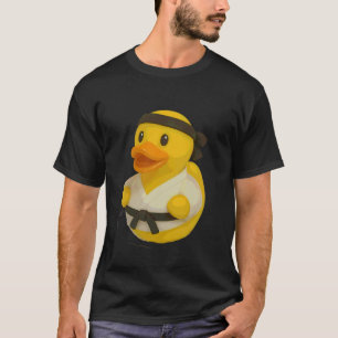 Camiseta Pato de Borracha Clássico Karate Ducky Duckie Home