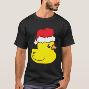 Camiseta Pato De Borracha Com Papais noeis Adoram Patos De