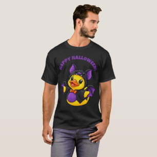Camiseta Pato de Borracha de Fantasia de Morcego Feliz Hall
