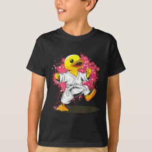 Camiseta Pato de Borracha de Judô Natureza Kickboxing Taekw
