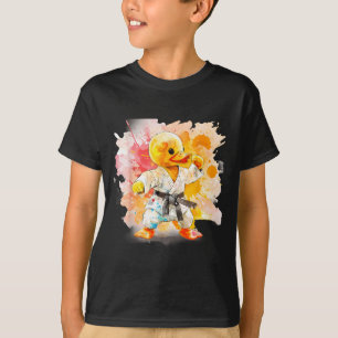 Camiseta Pato de Borracha de Kickboxing Taekwondo Karate Mm