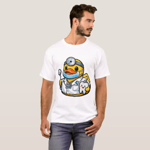 Camiseta Pato de Borracha Dentista