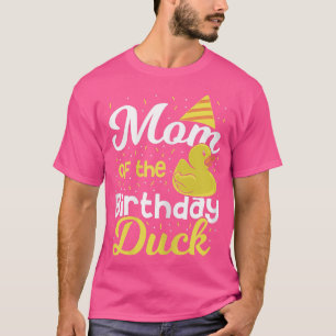 Camiseta Pato de Borracha do Dia de Aniversário da Mãe das 