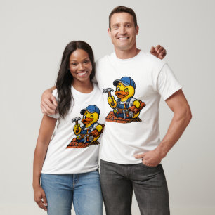 Camiseta Pato de Borracha Encanador de Telhados