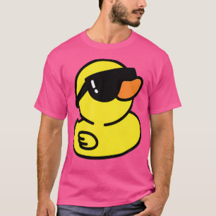 Camiseta Pato de Borracha Engraçado Óculos de Sol Pato Amar
