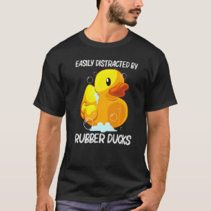 Camiseta Pato de Borracha Fofo para Homens Mulheres Criança
