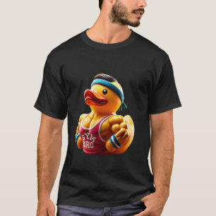 Camiseta Pato de Borracha Irmão da Academia Músculo Fisicul