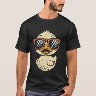 Camiseta Pato de Borracha Legal com Óculos de Sol Meninos M