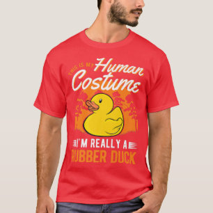 Camiseta Pato de Borracha Mato Humano Fumaça Halloween Pr