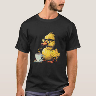 Camiseta Pato de Borracha Pato de Borracha Amante do Café P