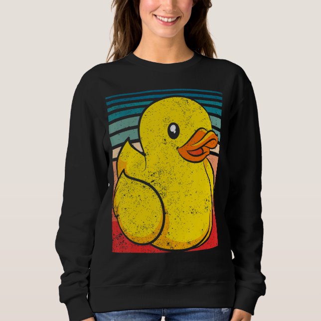 Camiseta Pato de borracha retrô (Frente)