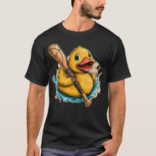 Camiseta Pato de Borracha Rindo Com Fantasia de Taco de Bei