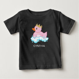Camiseta Pato de Borracha (Rosa) Estampa Personalizada