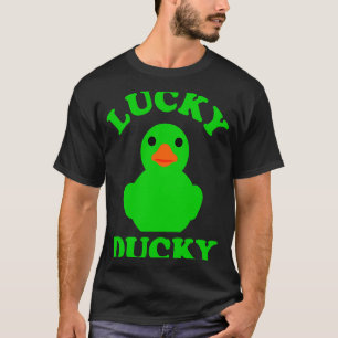 Camiseta Pato de Borracha Verde Pato Sortudo Pato Sortudo