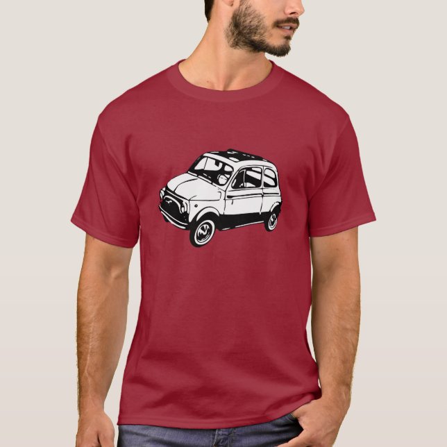 Camiseta Pato de Caminho Clássico de 500 Carros (Frente)