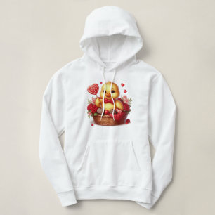 Camiseta Pato de Dia de os namorados cúbico/quintal