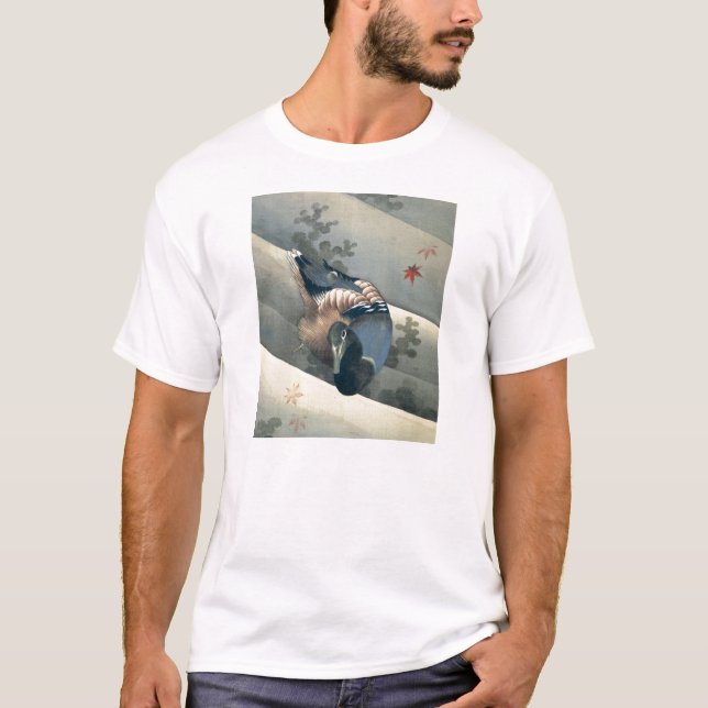 Camiseta Pato de Katsushika Hokusai (Frente)
