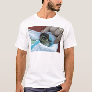 Camiseta Pato de madeira do bebê