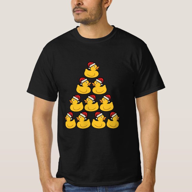 Camiseta Pato de Natal (Frente)