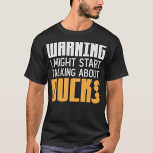 Camiseta Pato de Piada de Duck dizendo Patos