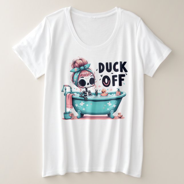 Camiseta Pato Desligado (Frente do Design)