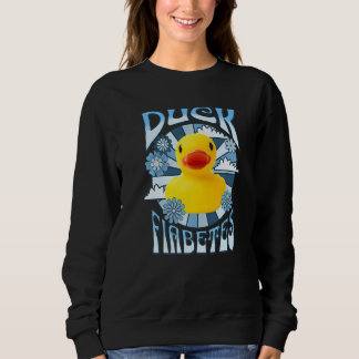Camiseta Pato Diabete Tipo Um Fiabetes T1D Diabético Consci