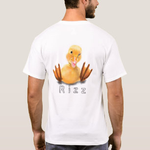 Camiseta Pato Divertido Rizz