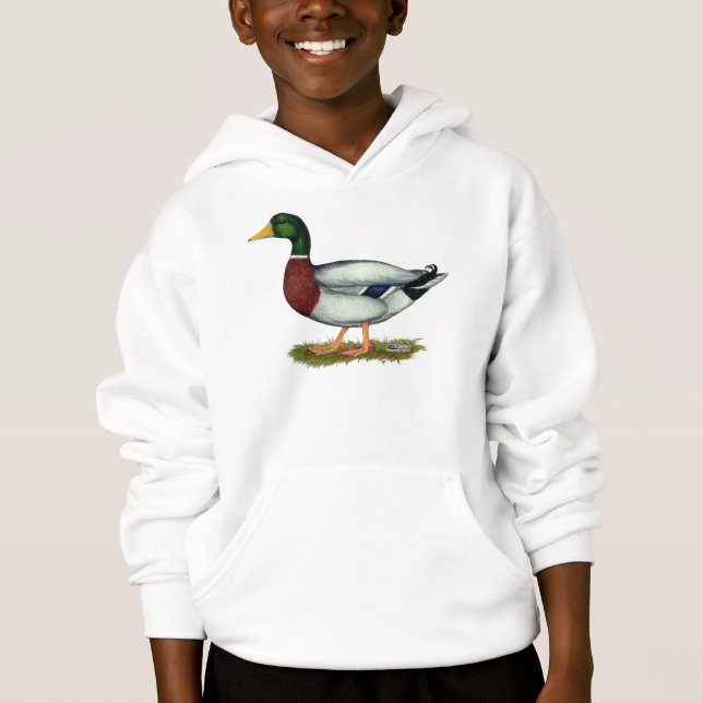 Camiseta Pato Drake do pato selvagem (Frente)