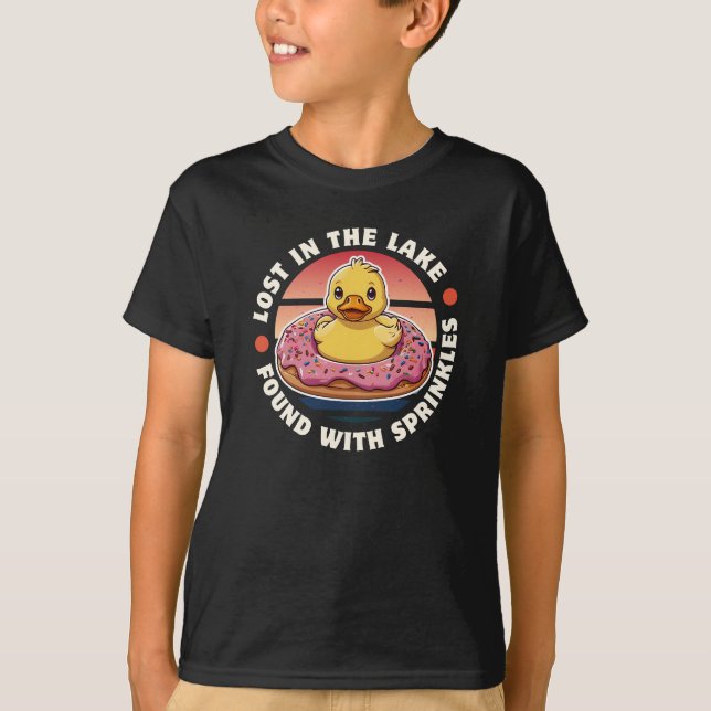 Camiseta Pato em uma Rosquinha (Frente)