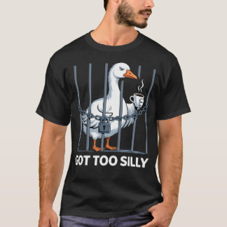 Camiseta Pato Engraçado com Humor Bobo