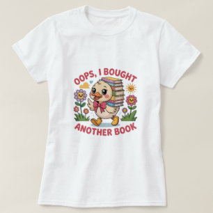 Camiseta Pato Engraçado com Livros – Presente para Amantes