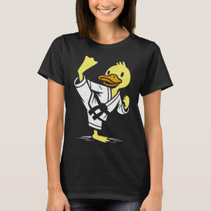 Camiseta Pato Engraçado Karate Martial Arts Memes Co. Duck 
