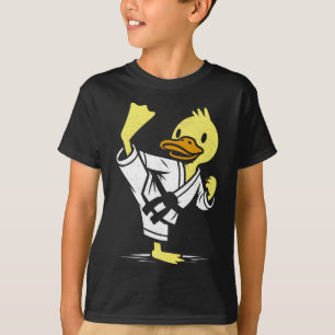 Camiseta Pato Engraçado Karate Martial Arts Memes Co. Duck 