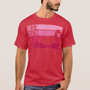 Camiseta Pato Engraçado Mãe Arte Para Mulheres Meninas Dia 