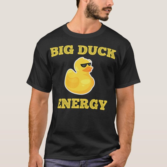 Camiseta Pato Engraçado Memória Pato Pun Pun Piada raça neg (Frente)