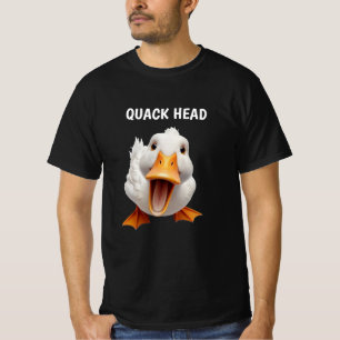 CAMISETA PATO ENGRAÇADO PRETO