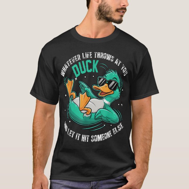 Camiseta Pato Engraçado s ns Engraçado (Frente)