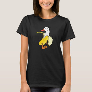 Camiseta Pato Fazenda De Banana Animal Engraçado Antropomór