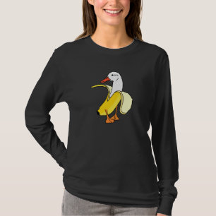 Camiseta Pato Fazenda De Banana Animal Engraçado Antropomór